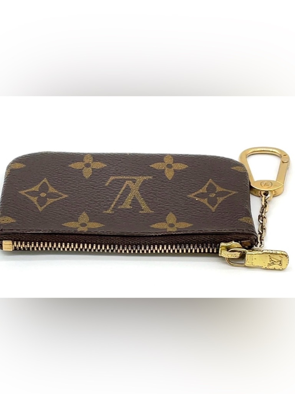 ✨🛍️ Louis Vuitton Monogram Pochette Cles Key Pouch - Picture 3 of 6